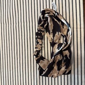 Anthropologie Black and Brown Headband - NWT